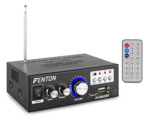 Wzmacniacz 2x 40W BT FM SD USB MP3 Fenton AV360BT