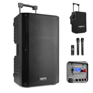 Kolumna mobilna PORT VSA700 15" Vonyx+ pokrowiec