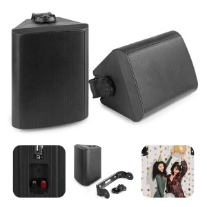 Zestaw kolumn zewnętrznych BGO65 6.5" 150W czarny Power Dynamics