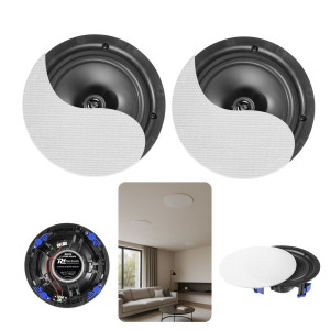 Zestaw: 2szt głośników sufitowych BT 8" biały NCBT8 Power Dynamics