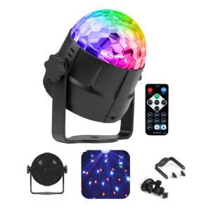 Półkula Led RGB Tornado Party pilot Fuzzix