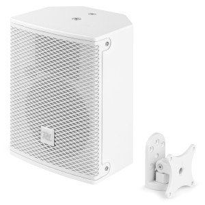 Zestaw: Kolumna pasywna 5" biała+ uchwyt ścienny obracany