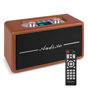 Radio retro DAB FM BT Tune60 Audizio brązowe