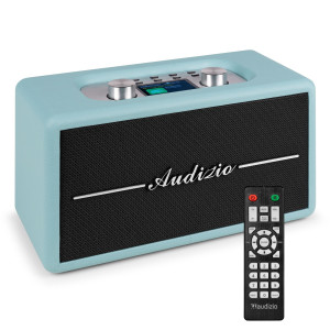 Radio retro DAB FM BT Tune60 Audizio niebieskie
