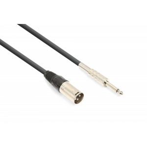 Kabel XLR (m) Jack 6.3mm stereo 3 m Vonyx