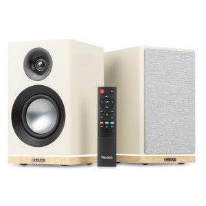 Zestaw aktywnych głośników multimedialnych KS12 80 W BT beżowe Audizio