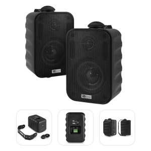 Kolumny instalacyjne 100V 3" 60W IPX5 PD BC30V czarne Power Dynamics