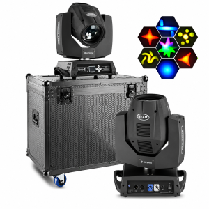 Zestaw: 2 głowy ruchome BEAM230 + Case