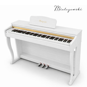 Pianino cyfrowe ważone ELEGIA białe Mielczewski