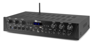 Wzmacniacz audio PV260BT 6 strefowy 600W BT USB SD FM pilot Power Dynamics