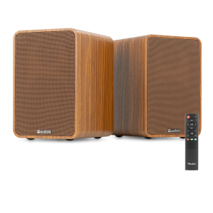 Zestaw aktywnych głośników półkowych KS10 120 drewniane Audizio