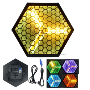Reflektor LED RGB+W DMX lampa retro H1 Lucendi
