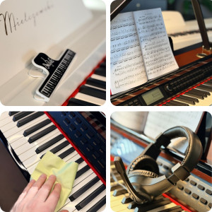 Zestaw akcesoriów do pianina cyfrowego