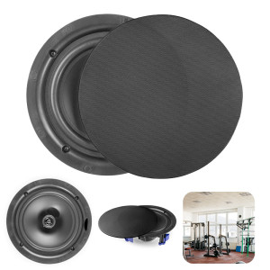 NCBT5B Zestaw 2szt głośników sufitowych ze wzmacniaczem BT 5,25" czarny