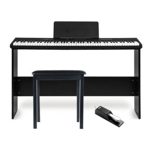 Zestaw: Pianino cyfrowe dynamiczne RhapsodyDP88P Max+ ławka