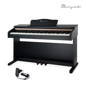 Pianino cyfrowe ważone młoteczkowe CAPRICE czarne Mielczewski