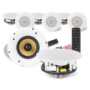 4 strefowy system multi room - głośniki WiFi / Bluetooth 8 x 8" WCS80