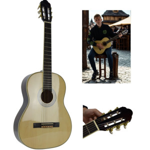 Gitara Klasyczna 4/4 Chateau naturalna