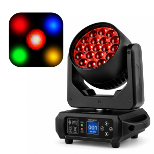 Głowa ruchoma WASHY285 19x15W LED Zoom Wash Lucendi