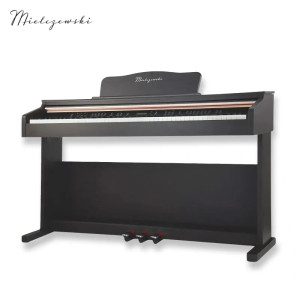 Pianino cyfrowe ważone młoteczkowe CAPRICE brązowe Mielczewski