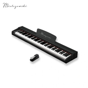 Pianino cyfrowe dynamiczne TIENTO czarne Mielczewski