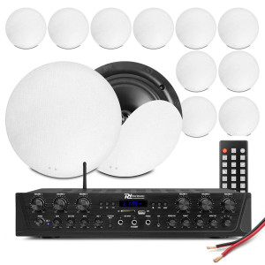 6 strefowy system multi room 12 x 5.25" NCSS5 z wzmacniaczem bluetooth
