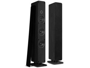 Zestaw kolumn pasywnych podłogowych ARCO czarny Audizio