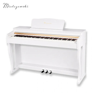 Pianino cyfrowe MOTET białe Mielczewski