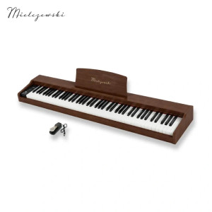Pianino cyfrowe dynamiczne TIENTO brązowe Mielczewski