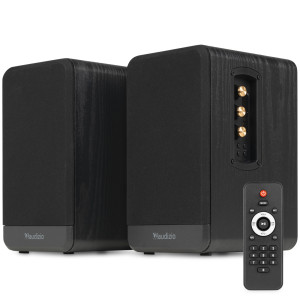 Aktywny zestaw głośników półkowych 80 W BT czarny BS10 Audizio