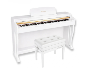 Pianino cyfrowe dynamiczne MOTET Mielczewski + Ława pikowana Hardman