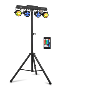 Zestaw oświetleniowy CLS Party Bar Neso9 z 2 reflektorami LED PAR i 2 efektami Jelly Moon