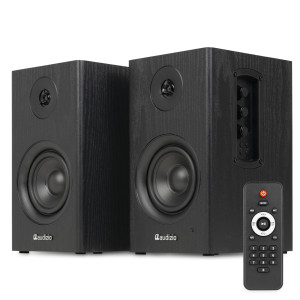 Aktywny zestaw głośników półkowych 60W BT czarny BS15 Audizio
