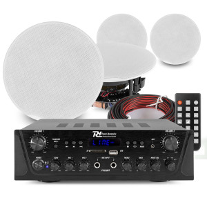 2 strefowy system multi room 4 x 6.5" FCS6 z wzmacniaczem bluetooth