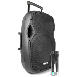 Kolumna mobilna z mikrofonami 800W Vonyx AP1500PA