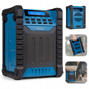 Radio budowlane Temi Jobsite DAB+ FM z akumulatorem Audizio