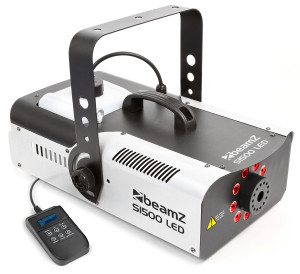 Zestaw: Wytwornica dymu LED DMX 1500W S1500LED+ płyn do dymu1L