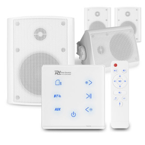 Zestaw audio dla domu bluetooth Powerline A100W + 4 x 4" BGO40