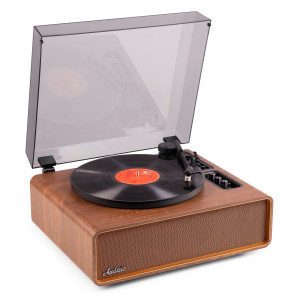 Gramofon HIFI BT Laredo brązowy Audizio
