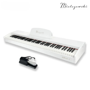 Pianino cyfrowe dynamiczne ARIA I białe Mielczewski