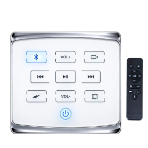 Panel Smart Audio wzmacniacz bluetooth AKI1 biały Audioport