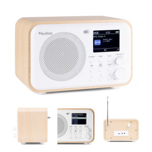 Radio Milan DAB radio z akumulatorem białe