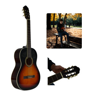 Gitara klasyczna 4/4 Chateau ciemne drewno