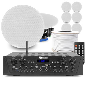 4 strefowy system multi room 8 x 6.5" FCS6 z wzmacniaczem bluetooth
