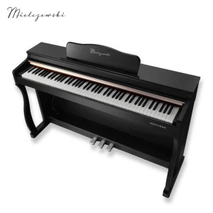 Pianino cyfrowe dynamiczne NOCTURNO czarne Mielczewski