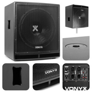 Subwoofer aktywny 15'' 800W Vonyx SWP15 PRO