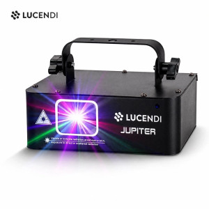 Laser dyskotekowy RGB pilot Jupiter Lucendi