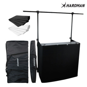 Stół DJ stand DTS6 z belką oświetleniową Hardman