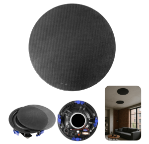 Niskoprofilowy głośnik sufitowy NCSS5B 2-drożny 5,25" czarny