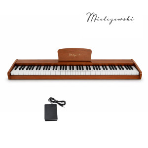 Pianino cyfrowe dynamiczne CANZONA mahoń jasny Mielczewski